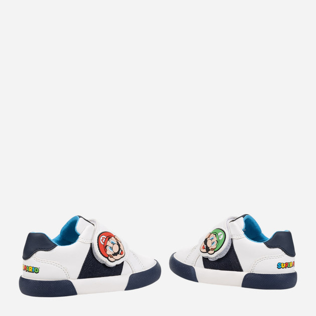 Дитячі кеди для хлопчика Geox B Gisli Boy B551NC000BC-C0899 26 Білі (8058192267772) - зображення 7