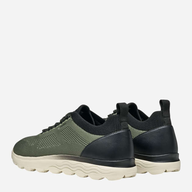 Buty sportowe męskie Geox U Spherica U55BYE0009T-C0450 44 Zielone (8058192164897) - obraz 5