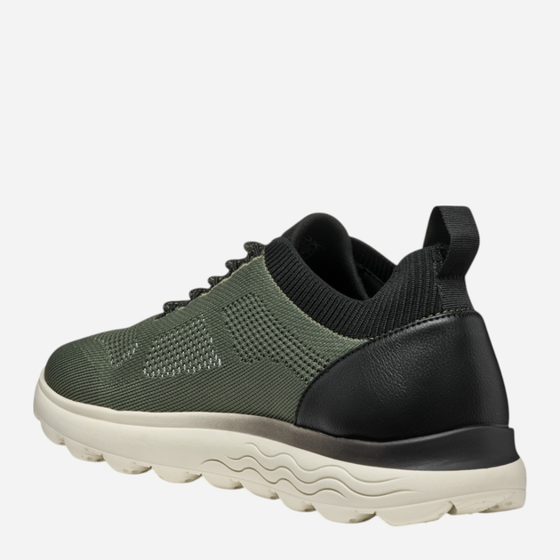 Buty sportowe męskie Geox U Spherica U55BYE0009T-C0450 44 Zielone (8058192164897) - obraz 7
