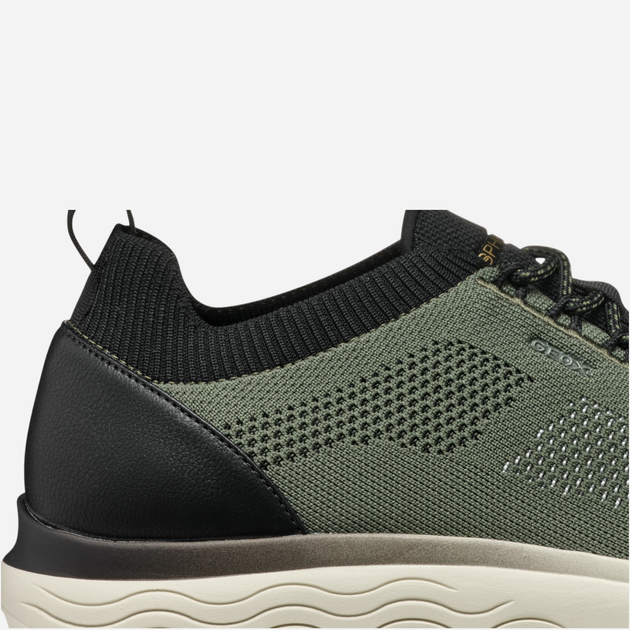 Buty sportowe męskie Geox U Spherica U55BYE0009T-C0450 46 Zielone (8058192164910) - obraz 11