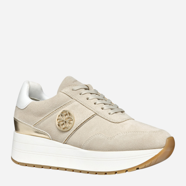 Sneakersy damskie Geox D New Kency D55MZA022BN-CH62L 40 Beżowe (8058192162701) - obraz 2