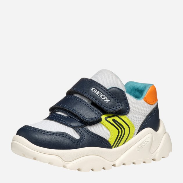 Sneakersy chłopięce na rzepy Geox B Ciufciuf Boy B555RA01454-C0899 24 Wielobarwne (8058192185120) - obraz 3