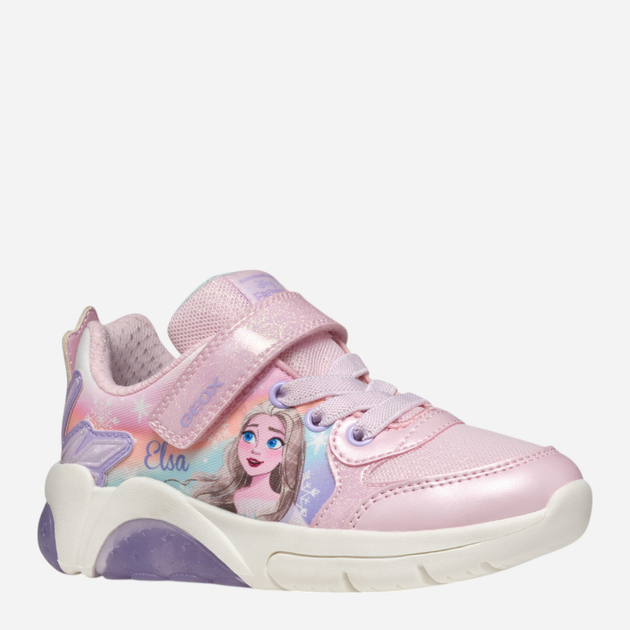 Buty sportowe dzięcięce dla dziewczynki na rzepy Geox J Fadinlight Girl J55M4E0ANKC-C8842 27 Różowe (8058192144998) - obraz 2