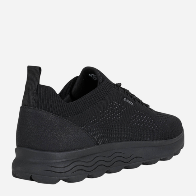 Buty sportowe męskie Geox U Spherica U15BYA0006K-C9997 42 Czarne (8050036301314) - obraz 5
