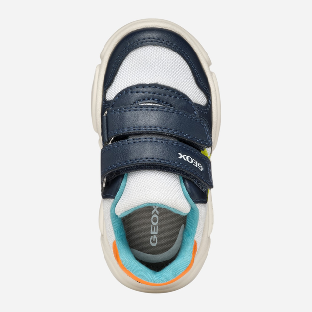 Sneakersy chłopięce na rzepy Geox B Ciufciuf Boy B555RA01454-C0899 22 Wielobarwne (8058192185106) - obraz 8