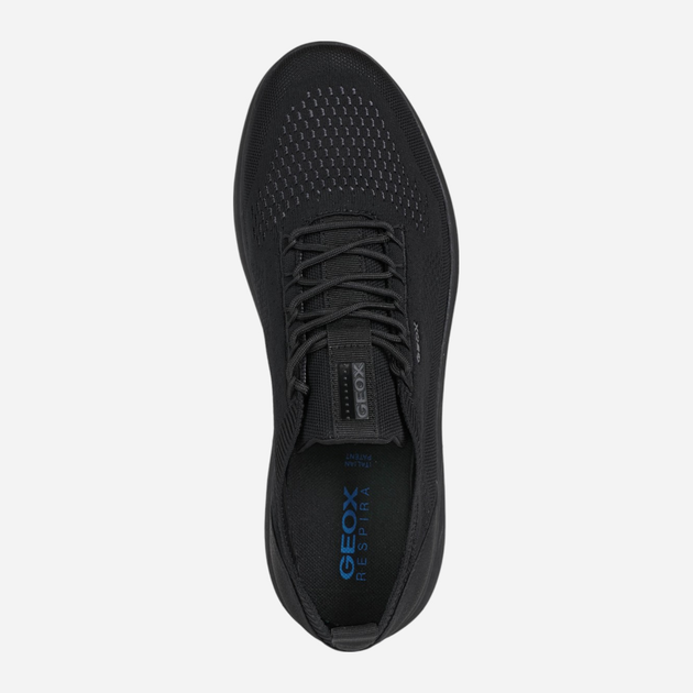 Buty sportowe męskie Geox U Spherica U15BYA0006K-C9997 43 Czarne (8050036301321) - obraz 7