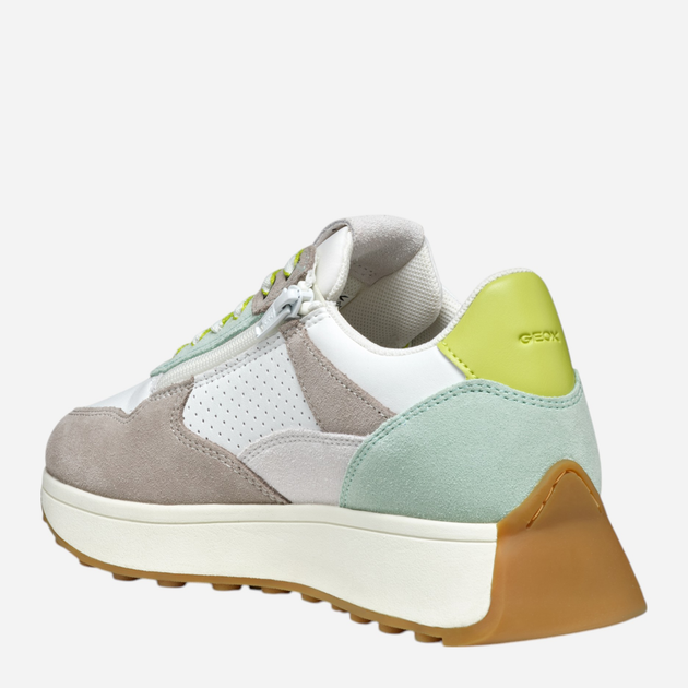 Sneakersy damskie Geox D Amabel D46MDA08522-C0284 37 Białe (8058192147180) - obraz 7
