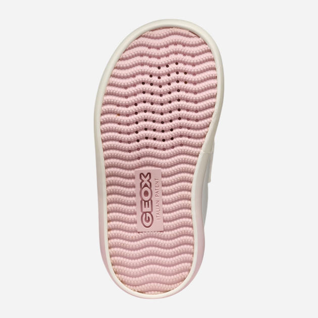 Trampki dziecięce dla dziewczynki na rzepy Geox B Gisli Girl B551MD08502-C0406 23 Białe (8058192274107) - obraz 9