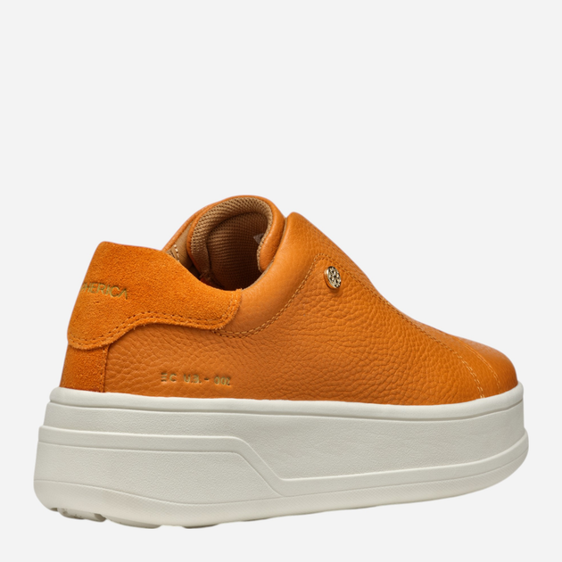 Sneakersy damskie Geox D Spherica Ecub-2 D55WVA04622-C2008 39 Pomarańczowe (8058192184550) - obraz 4