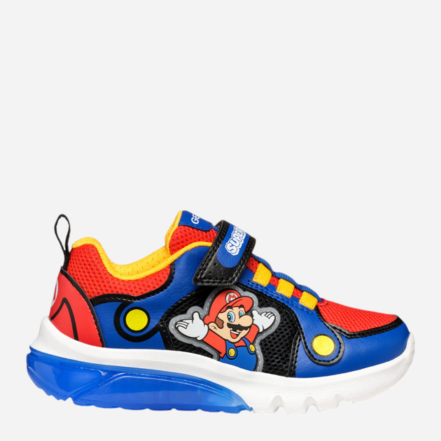 Sneakersy chłopięce świecące Geox J Ciberdron Boy J55LBF01454-C0833 29 Wielobarwne (8058192253928) - obraz 1