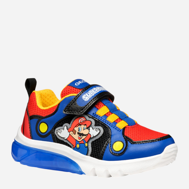 Дитячі кросівки з підсвіткою для хлопчика Geox J Ciberdron Boy J55LBF01454-C0833 25 Різнокольорові (8058192253898) - зображення 2