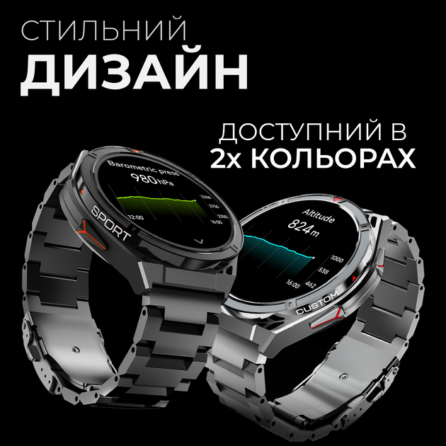 Смарт-часы HiFuture Active Black/Red (active.black-red) - изображение 10