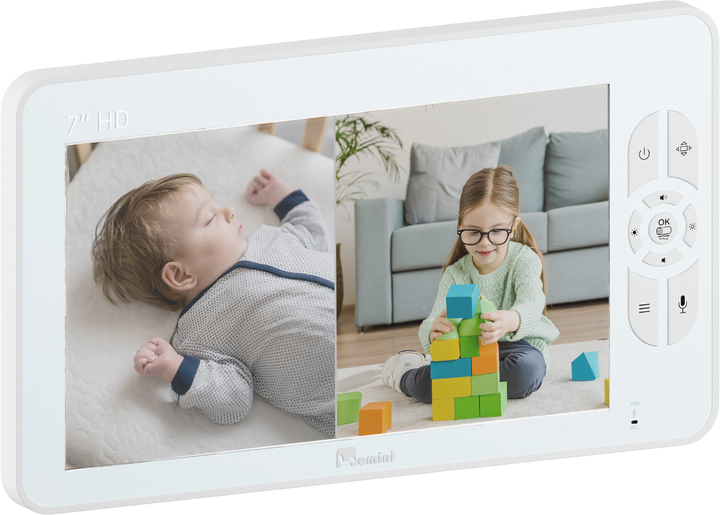 Niania elektroniczna Momini DreamWatcher Biała (5906601060052) - obraz 3