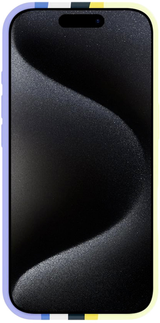 Etui Evelatus Multi-Colored Silicone Case With MagSafe do Apple iPhone 16 Pro Ceramic White (4752192091729) - obraz 3