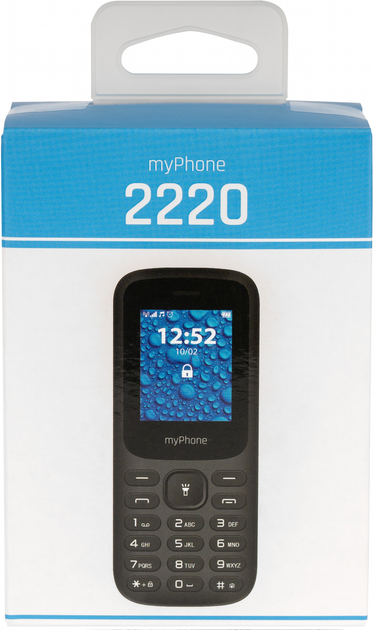 Telefon komórkowy MyPhone 2220 PL, EN Black (TEL000672) - obraz 8