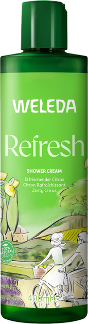 Крем-гель для душу Weleda Refresh Цитрусовий освіжаючий 400 мл від Rozetka на платформі USKIDKA Акція на Крем-гель для душу Weleda Refresh Цитрусовий освіжаючий 400 мл від Rozetka