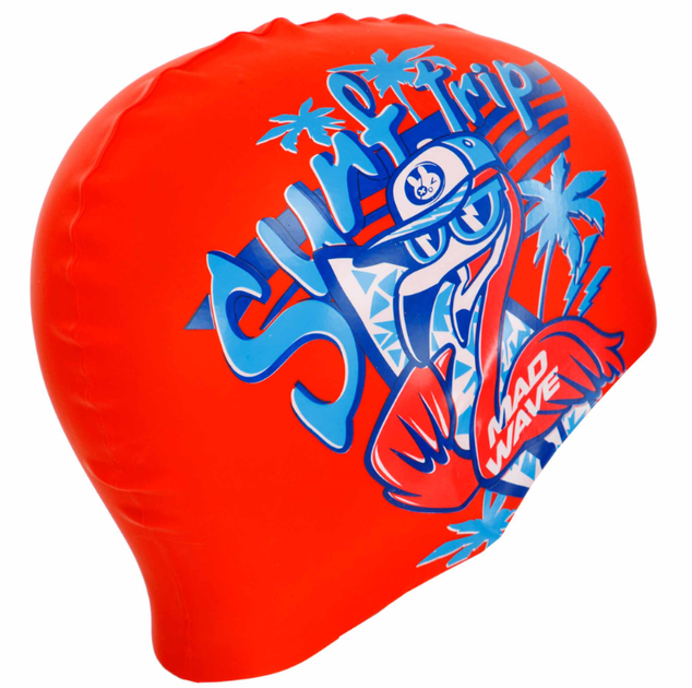 Шапочка для плавання дитяча YAR-SPORT Junior FLAMINGO M057206 (силікон, червоний) - Фото 6 Шапочка для плавання дитяча YAR-SPORT Junior FLAMINGO M057206 (силікон, червоний) - изображение 6