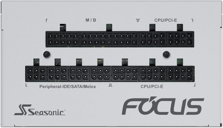 Zasilacz Seasonic Focus GX-1000 1000W (FOCUS-GX-1000-WHITE) - obraz 7