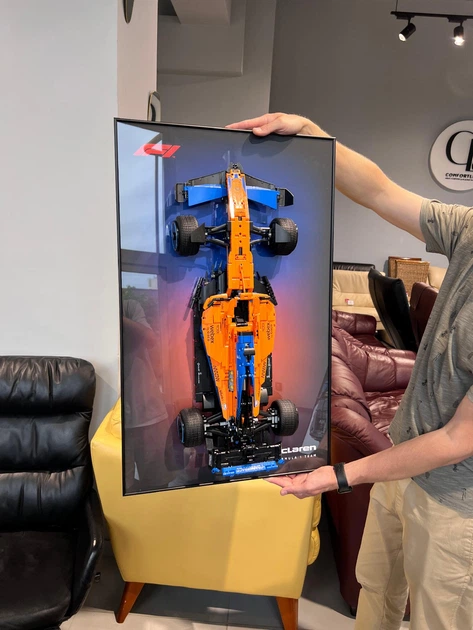 Арт Держатель на Стену Рамка 80x50 см. для Фирменного Конструктора