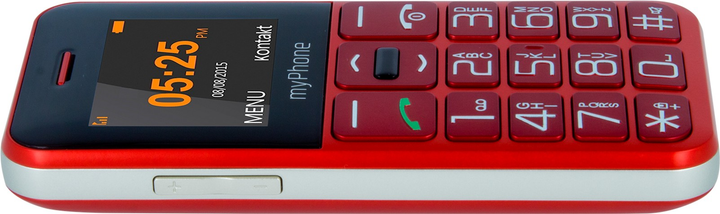 Мобільний телефон MyPhone Halo Easy PL, EN Red (TEL000346) - зображення 3