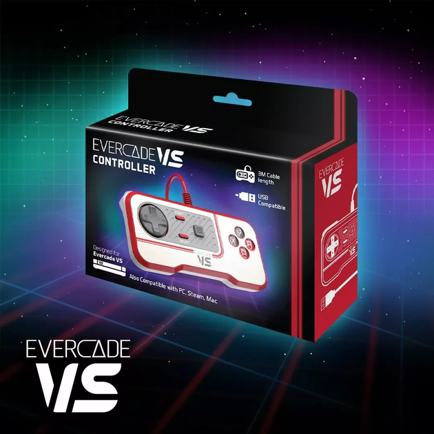 Pad do gier przewodowy Blaze Evercade VS Wired Controller (5060690792734) - obraz 4