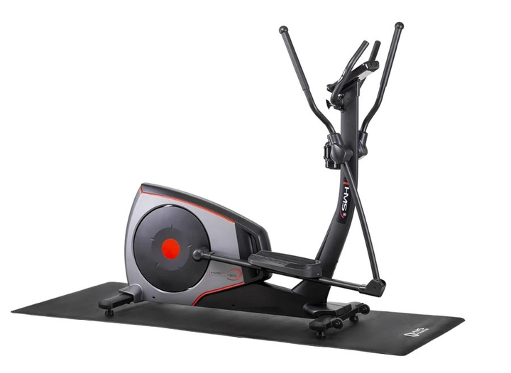 Килимок під тренажер HMS Premium 220 x 110 см Чорний MPS22 (5907695537512) - зображення 5