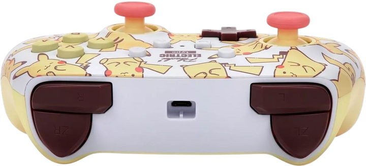 Kontroler PowerA Enhanced Nintendo Switch Pikachu Blush (0617885028625) - obraz 4