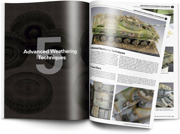 Dodatek do gry Vallejo Book Airbrushing and Weathering Techniques 75002 (edycja polska) (9788460860051) - obraz 3