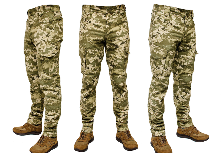 Тактичні штани WinTac Varvar MM14 Urban Tactical Pants Special Fabric L/Long піксель - зображення 2
