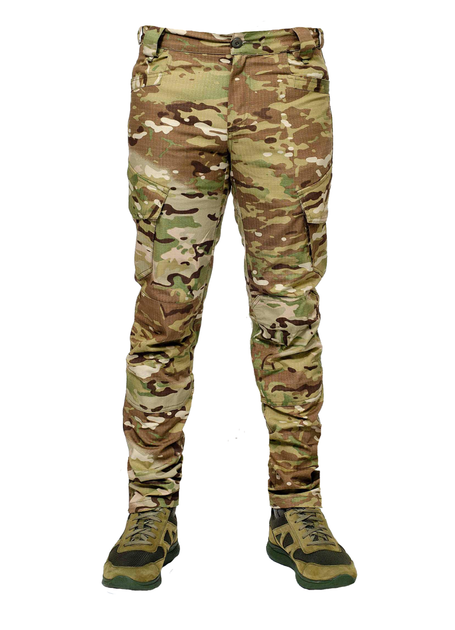 Тактичні штани WinTac Varvar Multicam Urban Tactical Pants Special Fabric 3XL мультикам - зображення 2