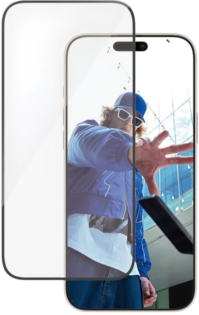 Szkło hartowane PanzerGlass Screen Protector Ultra-Wide Fit do Apple iPhone 16 Pro Max Black (5715685002403) - obraz 3