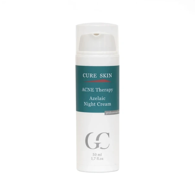 Азелаїновий нічний крем Cure Skin ACNE Therapy Azelaic night Cream 50 мл - Фото 1 Азелаїновий нічний крем Cure Skin ACNE Therapy Azelaic night Cream 50 мл - зображення 1