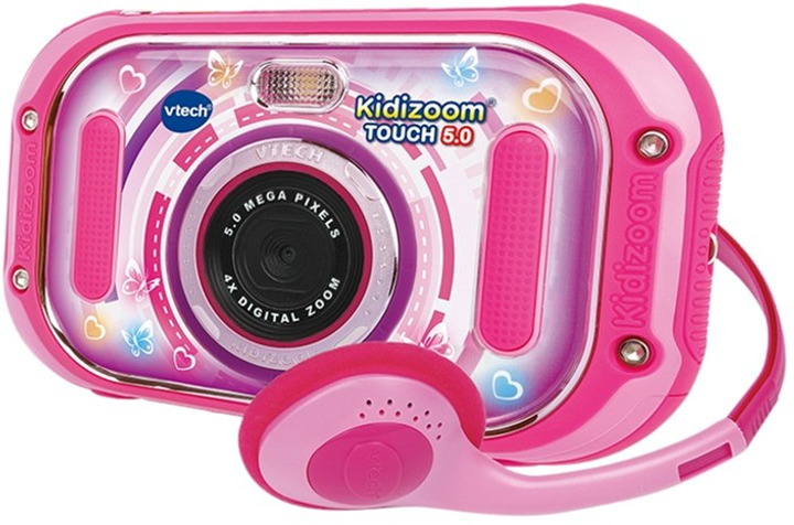 Aparat cyfrowy VTech KidiZoom Touch 5.0 Pink (80-163554) - obraz 3