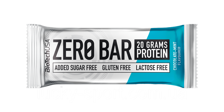 Протеїновий батончик без цукру Зеро Бар BioTech Zero Bar 45% 50 г - зображення 5