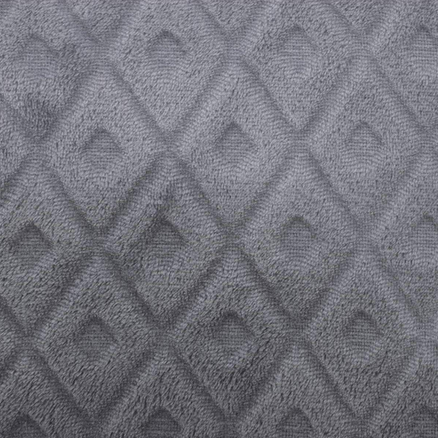 Koc Atmosphera Losan wzór 3D szary 125 x 150 cm (3560238658161) - obraz 3