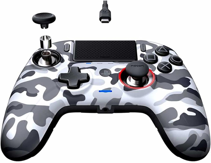 Kontroler Nacon Revolution Unlimited Pro Controller PS4 Camo Grey (3665962000696) - obraz 4