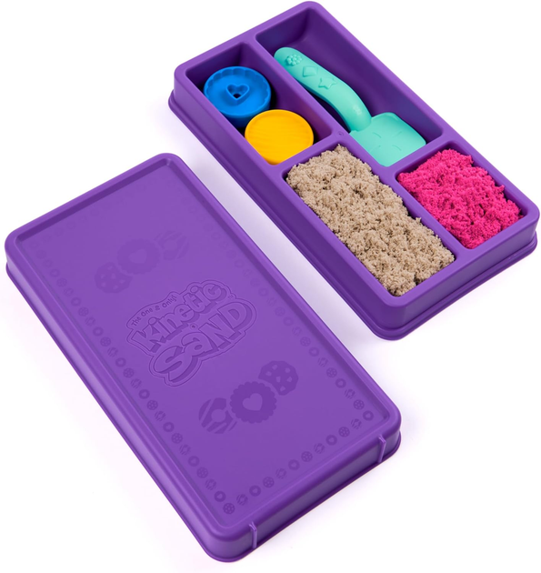 Piasek kinetyczny Spin Master Kinetic Sand Ciasteczka 6071549 227 g (0681147043039) - obraz 4
