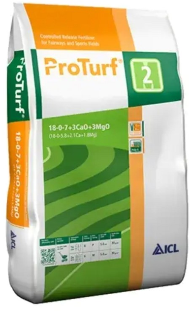 Удобрение для газонов ProTurf 18+0+7+8CaO+3MgO 25 кг (8712994018603) 
