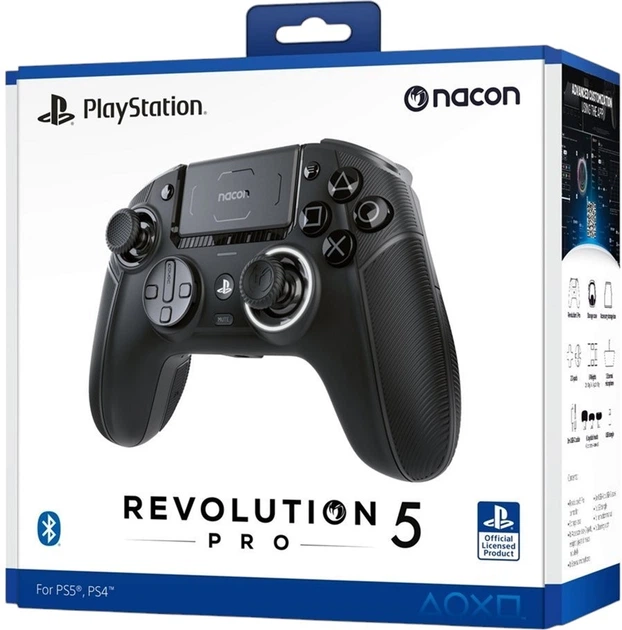 Kontroler Nacon Revolution 5 Pro Controller Black (3665962023541) - obraz 6