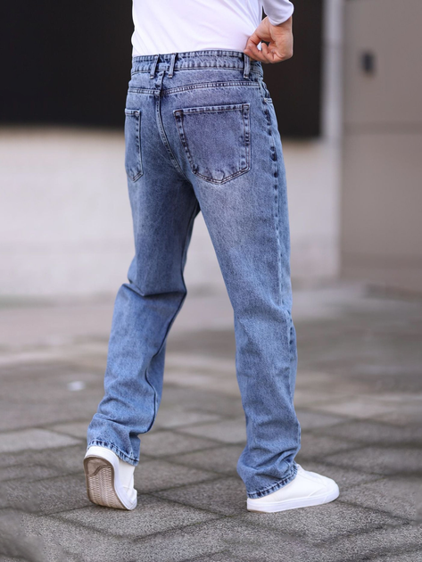 Джинсы Regular Fit мужские Trendyol TMNAW24JE00027 36 Medium Blue-5002 (8684737062276) - изображение 2