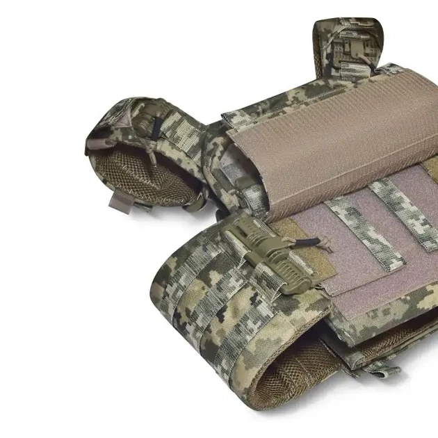 Плитоноска GigMilitary MPS М8 PRO Pixel mm14 - изображение 4