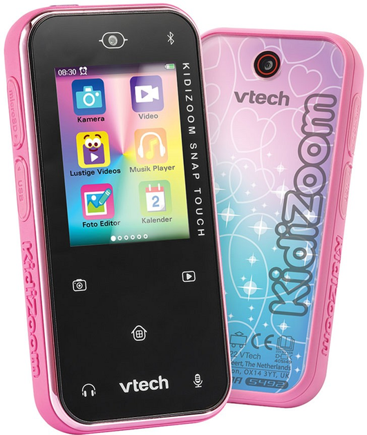 Aparat cyfrowy VTech KidiZoom Snap Touch Pink (80-549254) - obraz 3