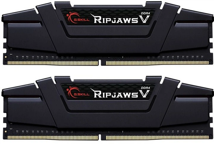 Оперативная память G.Skill 16 GB (2x8GB) DDR4 5066 MHz Ripjaws V (F4-5066C20D-16GVK) - Фото 1 Оперативная память G.Skill 16 GB (2x8GB) DDR4 5066 MHz Ripjaws V (F4-5066C20D-16GVK) - изображение 1