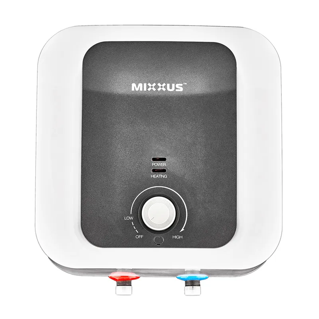 Бойлер электрический компактный мини 10л MIXXUS EWH мокрый тэн 1.5кВт 341x341x292мм WH0606 - изображение 2