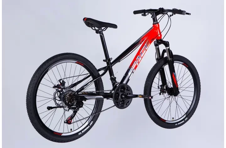 Велосипед ST 29" SPACE MARS DD FR рама-16" красно-черний - изображение 6