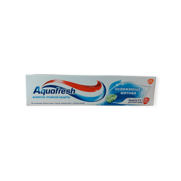 Зубная паста Aquafresh Освежающе-мятная 50 мл - изображение 2