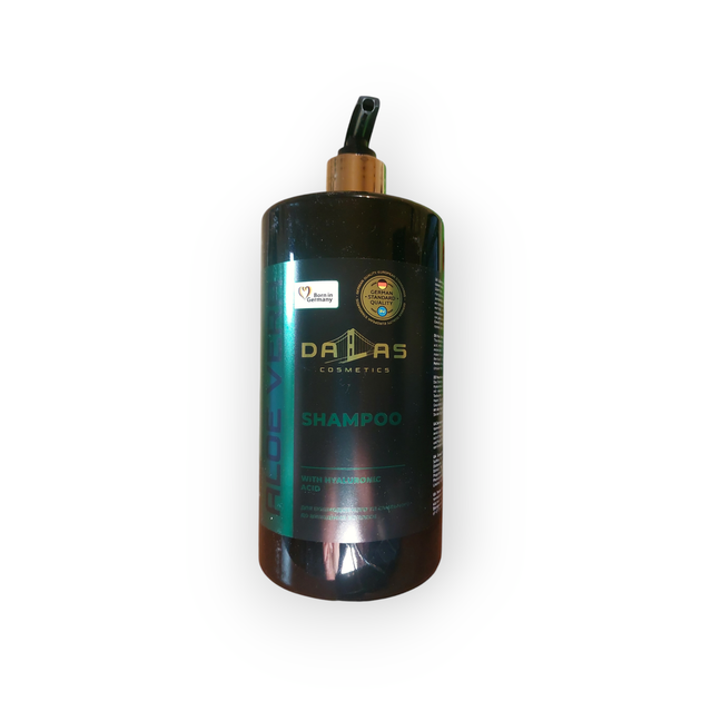Шампунь для волос с гиалуроновой кислотой и соком алоэ - Dalas Cosmetics Aloe Vera Shampoo 1000ml - Фото 1 Шампунь для волос с гиалуроновой кислотой и соком алоэ - Dalas Cosmetics Aloe Vera Shampoo 1000ml - изображение 1
