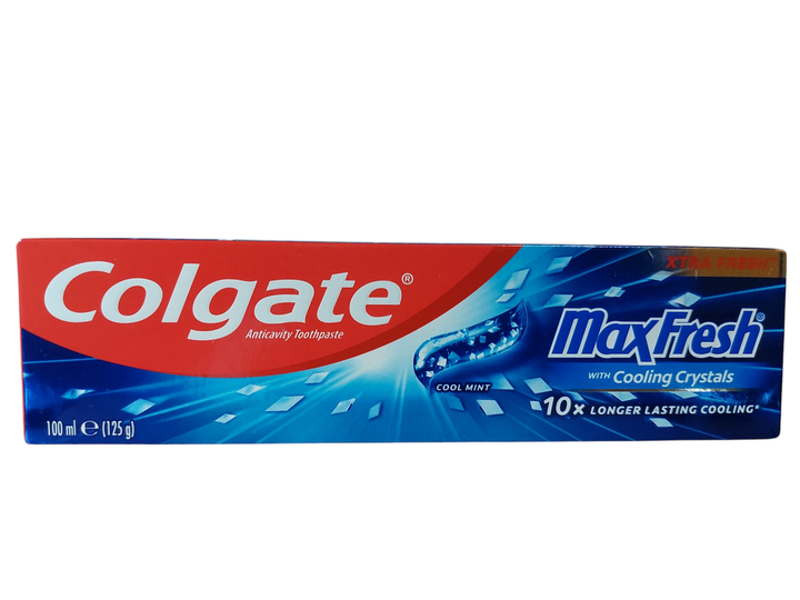 Зубная паста Colgate Max Fresh Cooling Crystals Макс Освежающая 75 мл - Фото 1 Зубная паста Colgate Max Fresh Cooling Crystals Макс Освежающая 75 мл - изображение 1