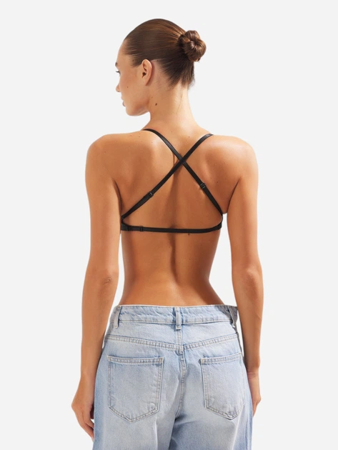 Бюстгальтер с косточками Trendyol THMSS25SU00025 90B Черный (8683050988317) - изображение 4