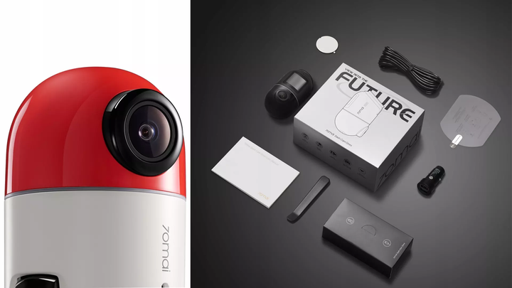 Wideorejestrator 70mai X200 Dash Cam Omni 64 GB Red (6971669781361) - obraz 5